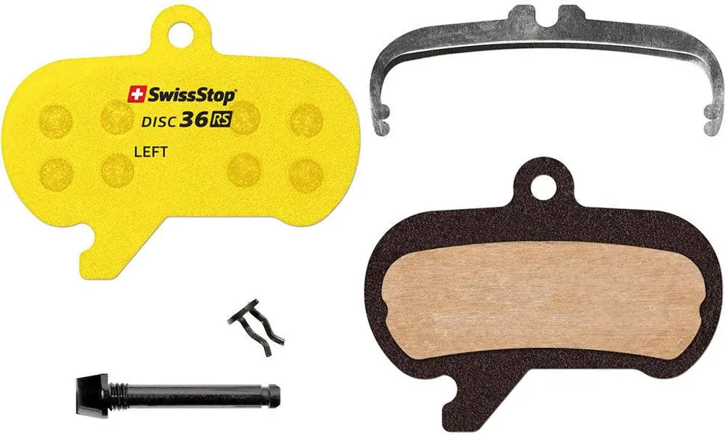 Plaquettes de frein pour vélo Disc 36 RS Jaune - Kit de remplacement
