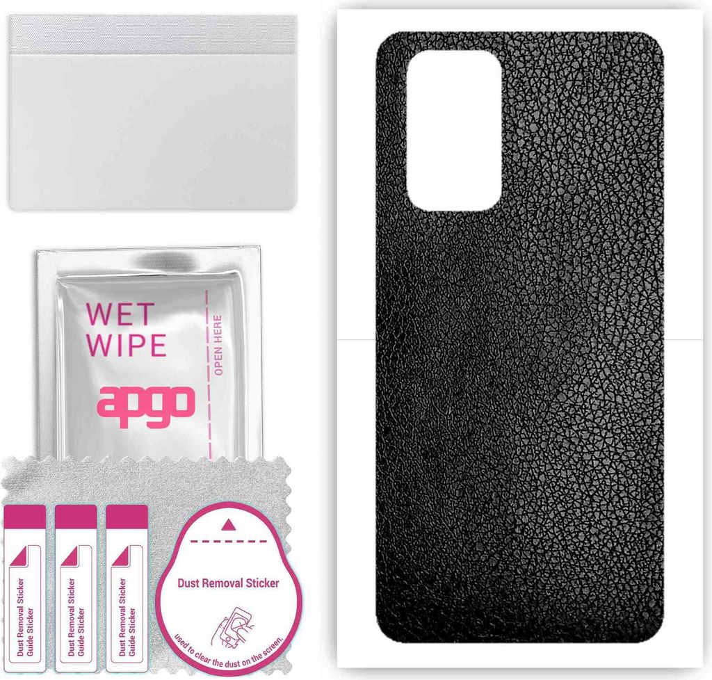 apgo Rückseite Schutzfolie, Skin, kompatibel mit Xiaomi Redmi Note 10 Pro, Hinten Displayschutzfolie aus Vinylfolie, kratzfest, einfache Montage -...