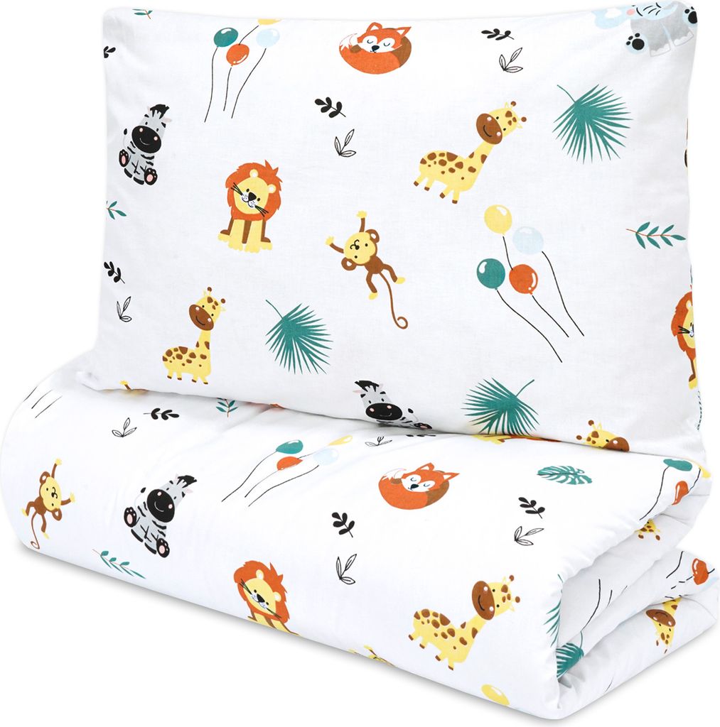 Kinder Bettdecke ohne Bezug 90x120 cm - Baumwolle Baby Decke und Kissen Set Kinderdecke 90x120 und Kopfkissen 60 x 40 - Bettdecken Kinderbettdecke ...