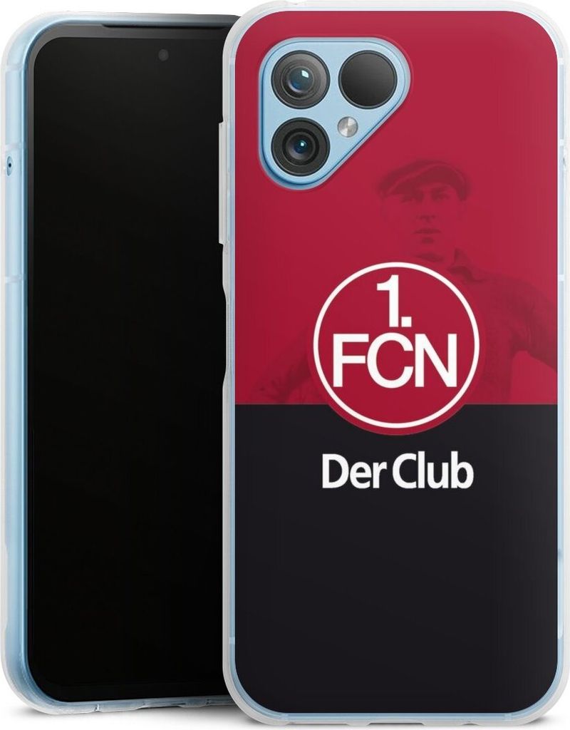 DeinDesign Handyhülle für Fairphone 5 Silikon Hülle Case Smartphone Schutzhülle 1. FC Nürnberg Der Club Offizielles Lizenzprodukt