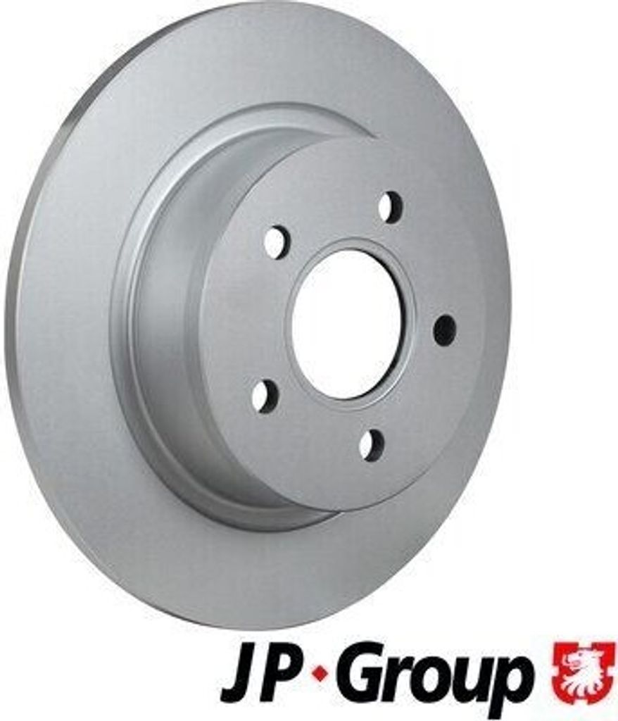 2x JP GROUP Bremsscheibe 1563201800 hinten für FORD TOURNEO CONNECT 278mm