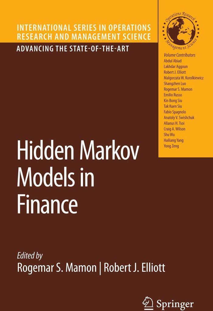 Hidden Markov Models in Finance