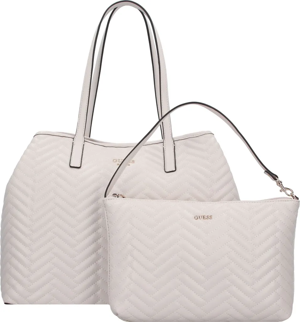 Borsa Guess HWQG9318290STO Stone: Shopping Bag Donna Design Trapuntato - 6