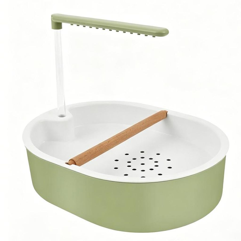 Vogelbad mit USB-Pumpe, Wasserkreislauf-System, Produktbild 