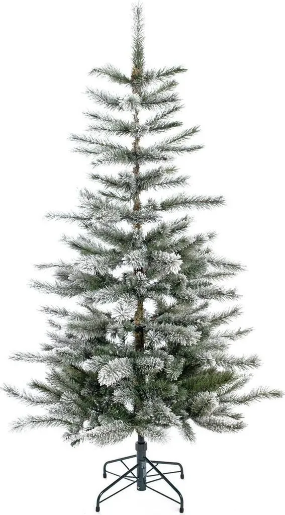 Grand sapin de Noël artificiel en pin Evergreen 210 cm avec support
