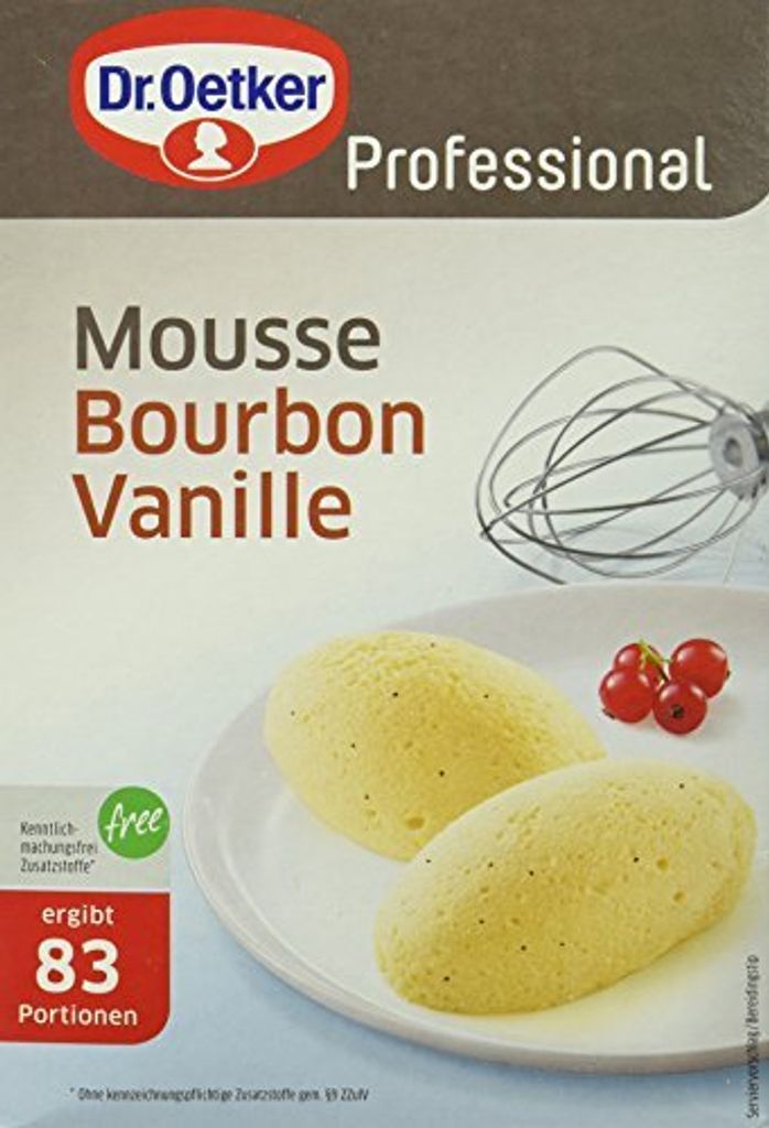 Dr. Oetker Mus waniliowy 1 kg, 1 opakowanie (1 x 1 kg) Zdjęcie produktu 
