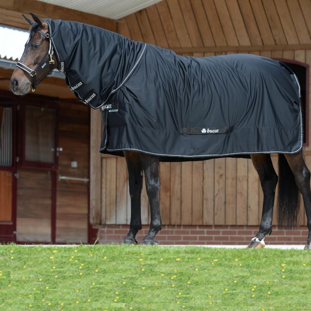 Bucas Multifunktionsdecke 0g Shamrock Power Full Neck Black/Silver 130