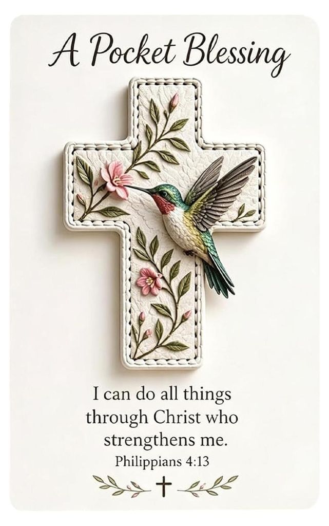 Handgefertigte 3D-Segenskarte mit Vogelmotiv, Acryl-Segensanhänger mit Bibelvers, religiöses Geschenk für Christen