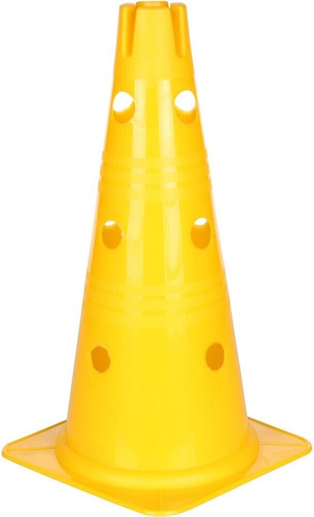 Cône Vario avec orifices, couleur jaune, 38 cm, 1 pièce Image du produit 