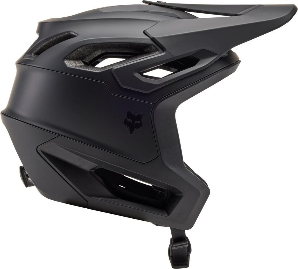 FOX DROPFRAME PRO MATT Fahrradhelm S in schwarz