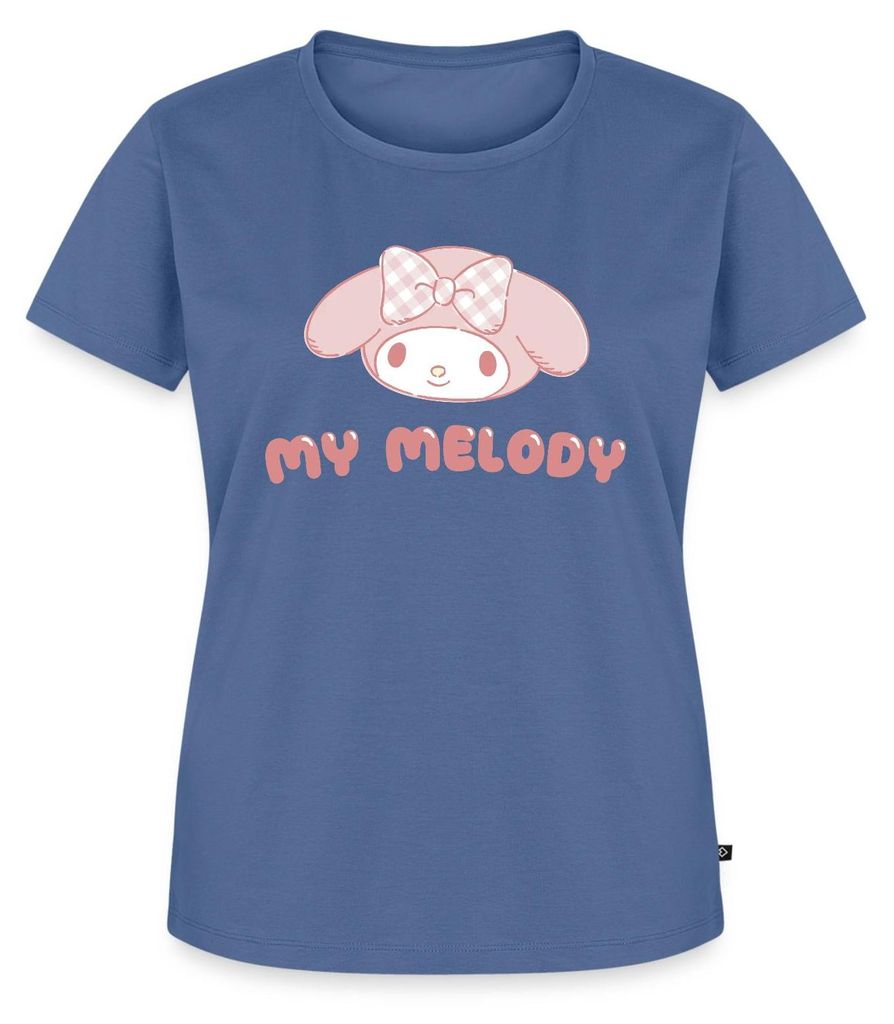 Spreadshirt My Melody Portrait Frauen Premium T-Shirt, 5XL, Taubenblau