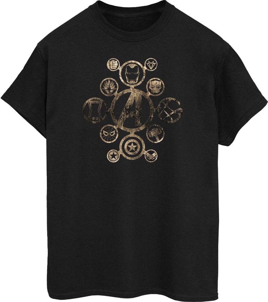 Avengers Infinity War - T-Shirt für Herren BI449 (M) (Schwarz)