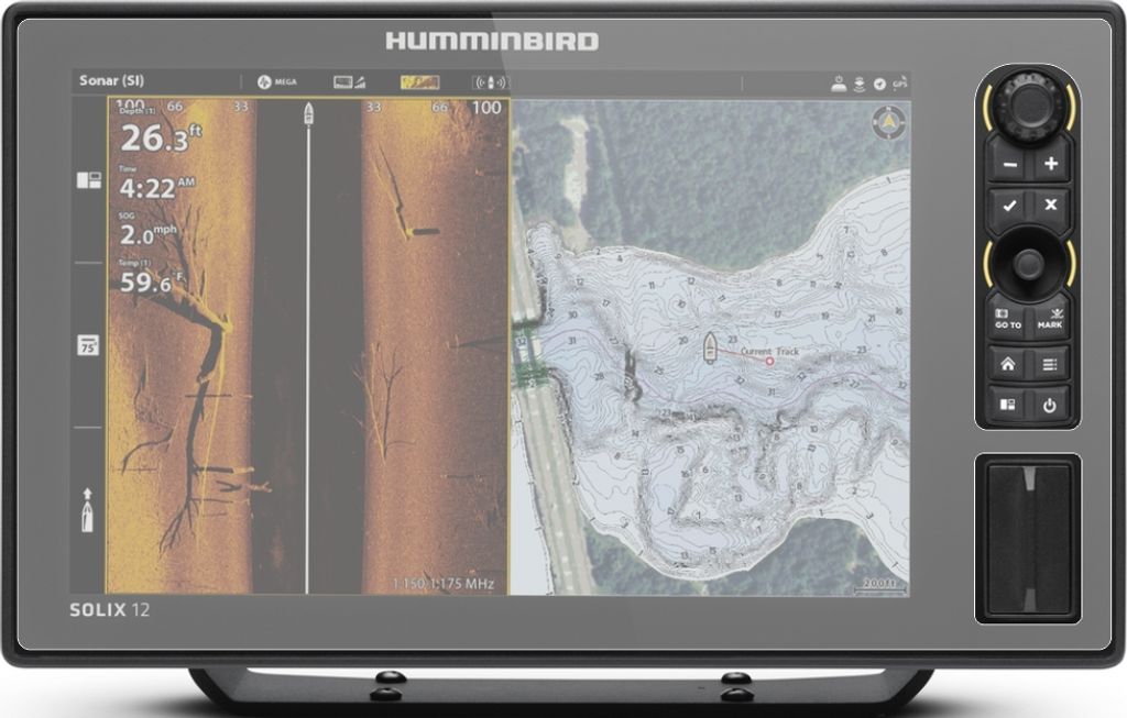 3x Schutzfolie Humminbird Solix 12 Antireflex Displayschutzfolie Antifingerprint