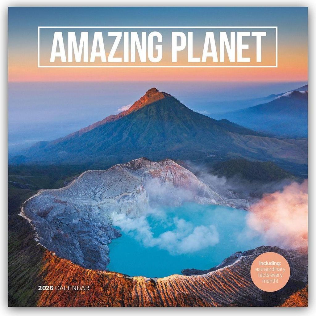 Amazing Planet - Fantastische Erde 2026 - Wand-Kalender