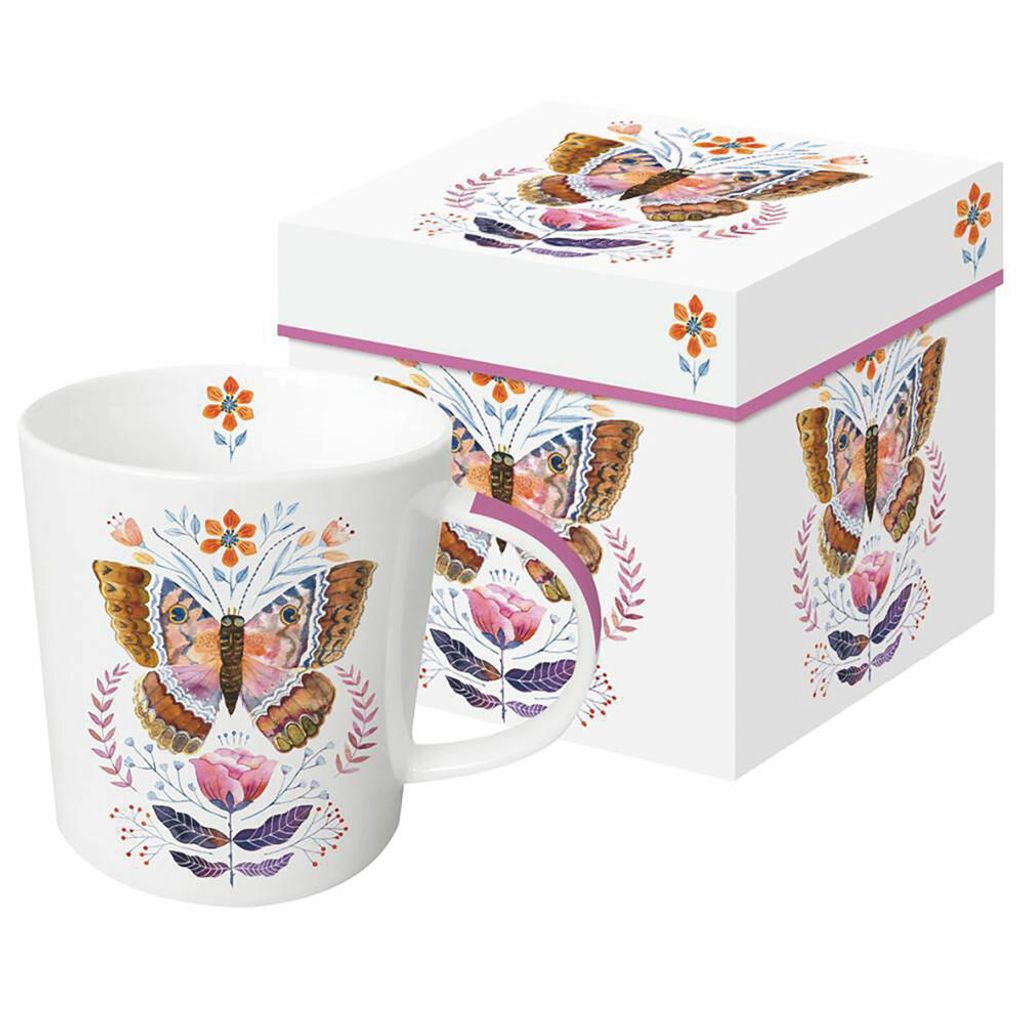 PPD Duchess Trend Mug, in Geschenkbox, Henkelbecher, Kaffeebecher, Becher, Tasse, New Bone China, 400 ml, 160302685