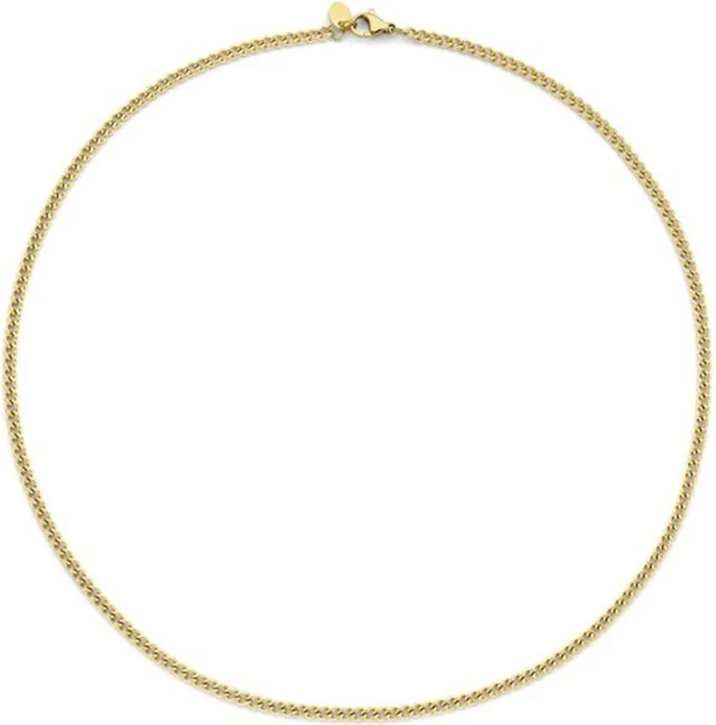 CO88 Collezione 8CN-26408 Collana Oro Donna - Accessorio Chic Acciaio