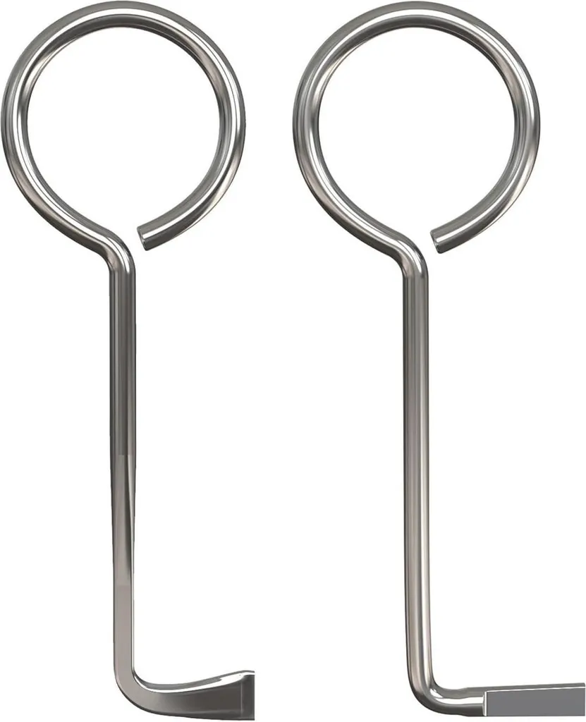 Set de 2 Diétrichs Professionnels avec Clé à Panneton Universelle