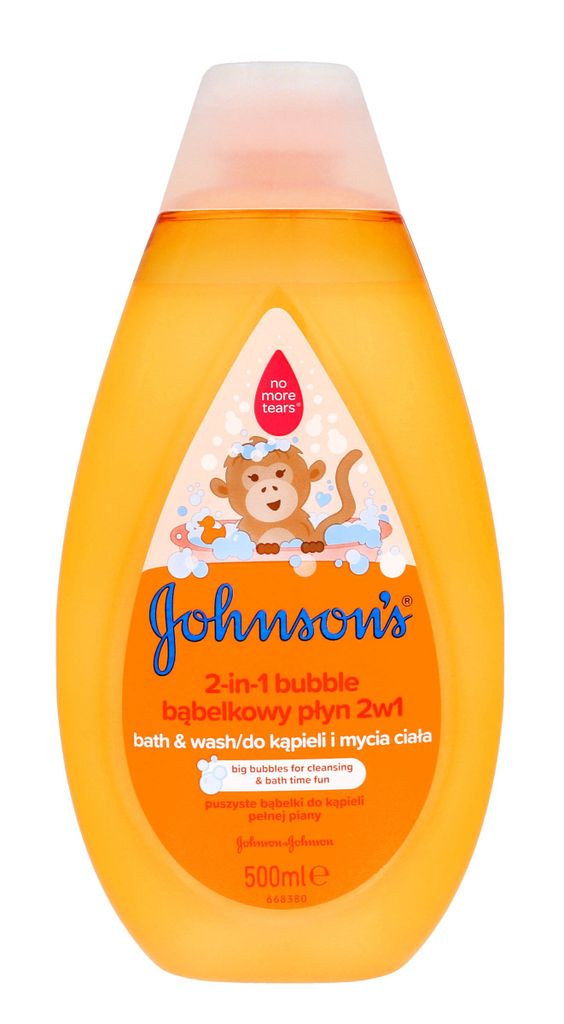 Johnson's Jemný Kúpeľný a Čistič - 2v1, 500ml Obrázok produktu 