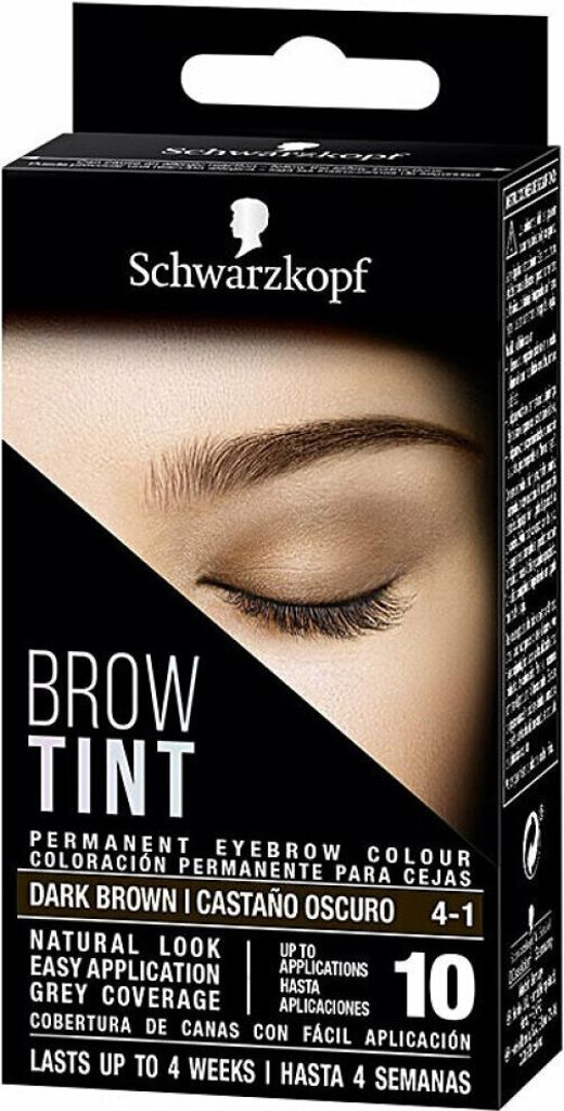 Schwarzkopf Brow Tint Dark Brown 4-1