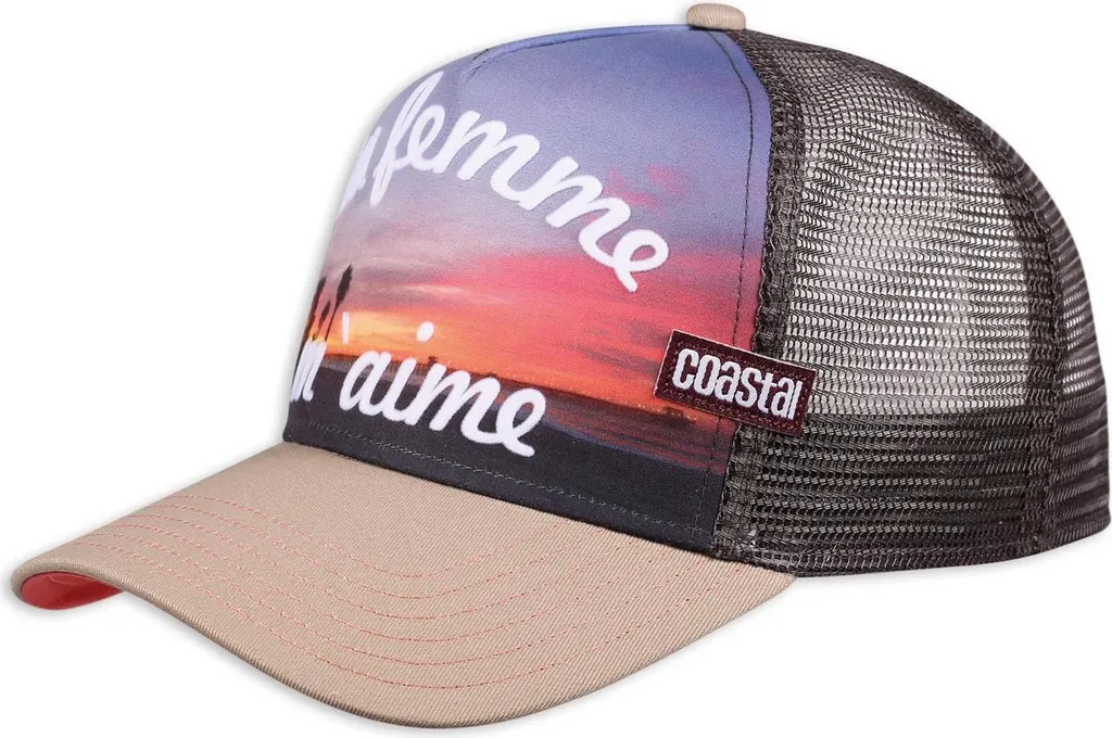 Coastal Snapback Ta Femmes Multi - Visière Plate et Confort Ajustable