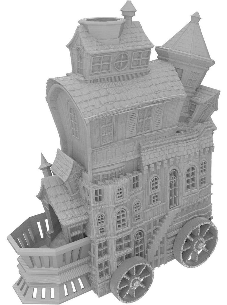 Fates End Würfelturm Merchant grau für Tabletop & Rollenspiel