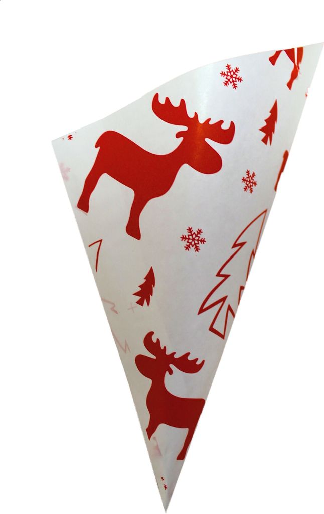 Mandel-Spitztüten ELCH, 23 cm / 250 g 200 Stück
