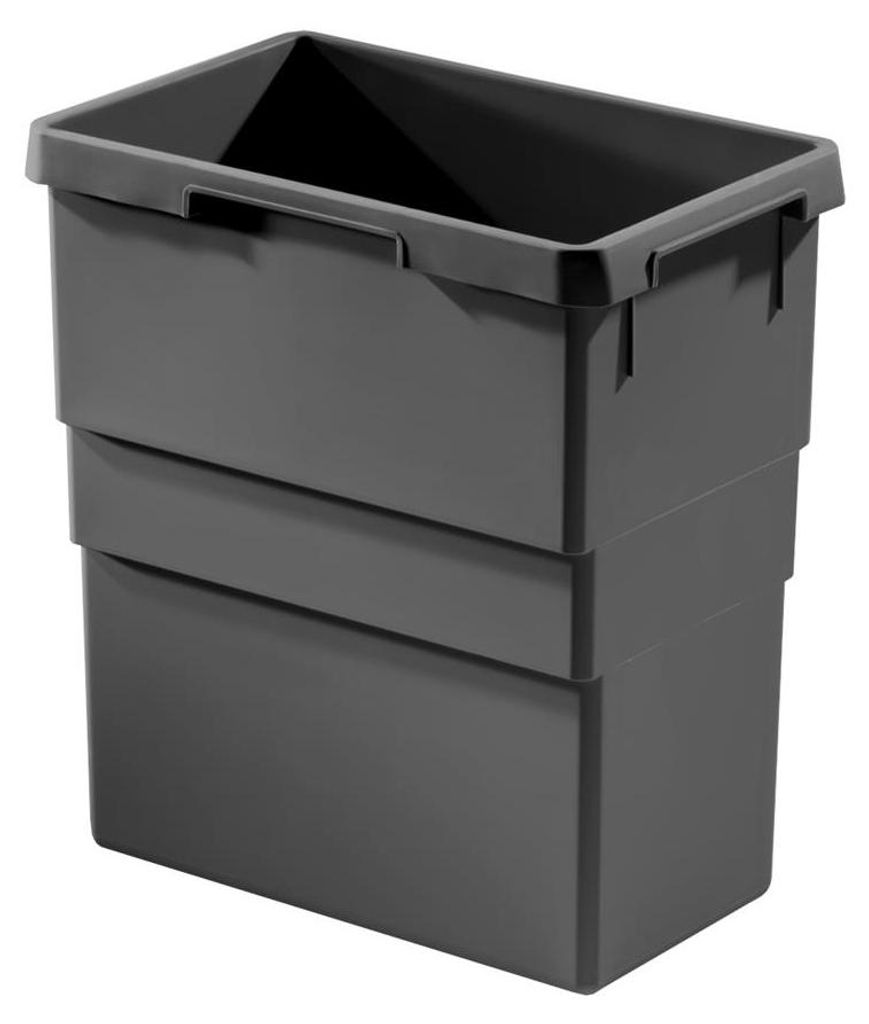 Hailo Seau intérieur 1137679 gris foncé 30 litres 397 x 258 Image du produit 