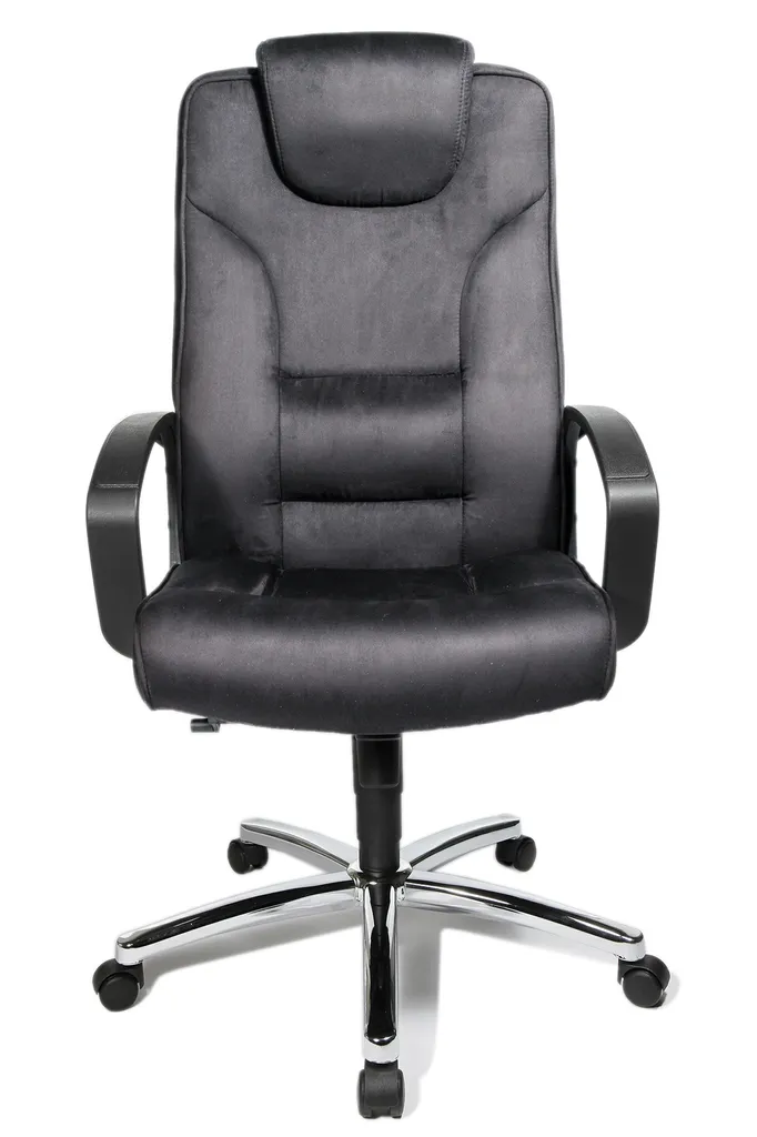 Fauteuil de direction Topstar Comfort Point 50 microfibre chrome - 4