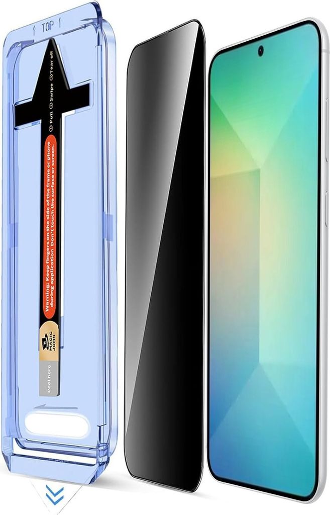 Für Samsung Galaxy S25 Plus Montage 3D Premium Privacy Display Hart Glas Schutz