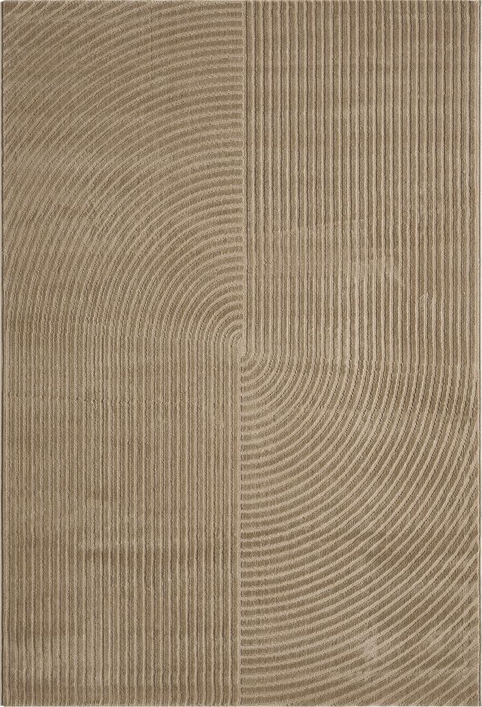 Teppich Kurzflor Modern 3D Muster Hoch-Tief-Struktur Wohnzimmer&Schlafzimmer