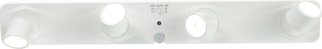 LED Sensorleuchte 360° LED Lichtleiste mit Dämmerungssensor Bewegungsmelder