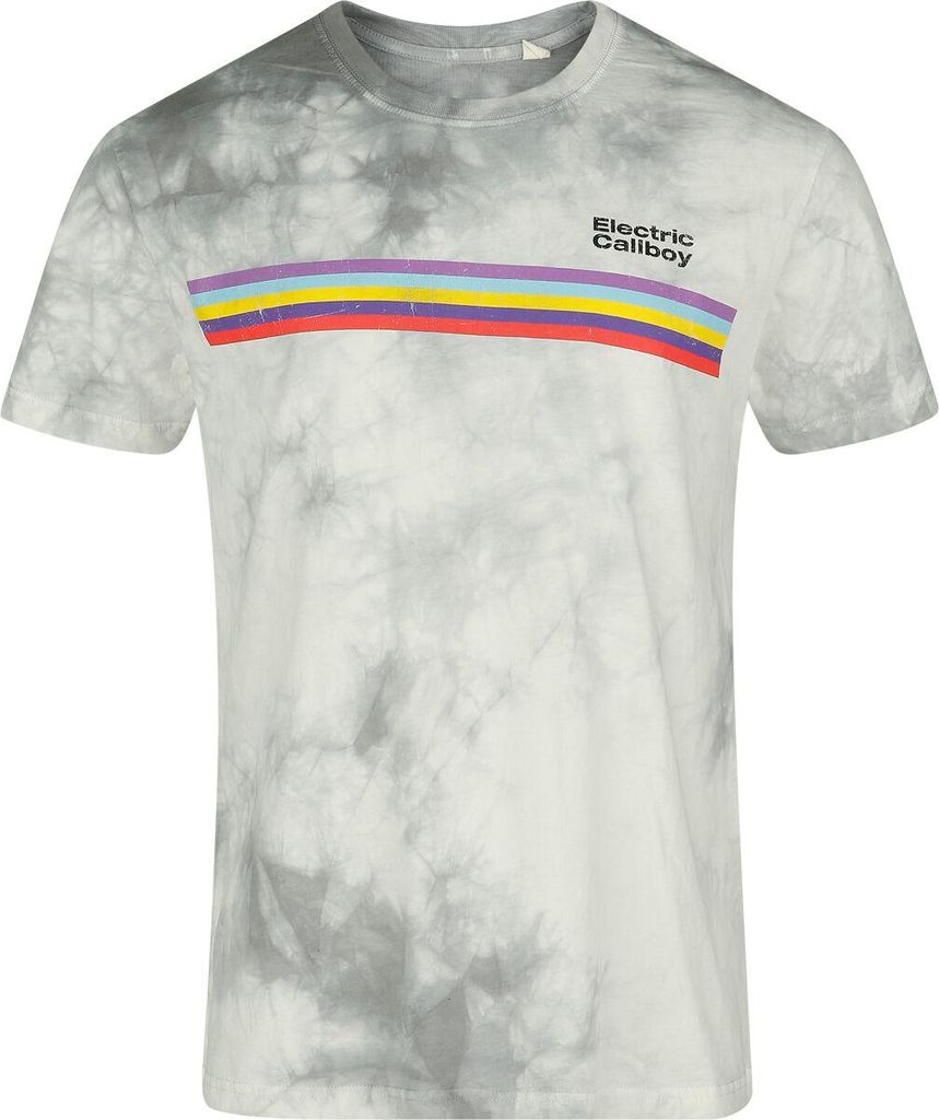 Electric Callboy T-Shirt Herren Stripe multicolor XXL