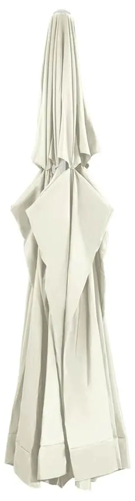 Toile de rechange pour parasol vidaXL 600 cm couleur sable - 5
