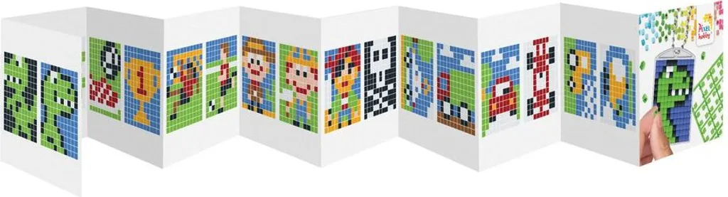 Pixelhobby Porte-clefs Pixel 3pcs - Kit de Création Loisirs Créatifs