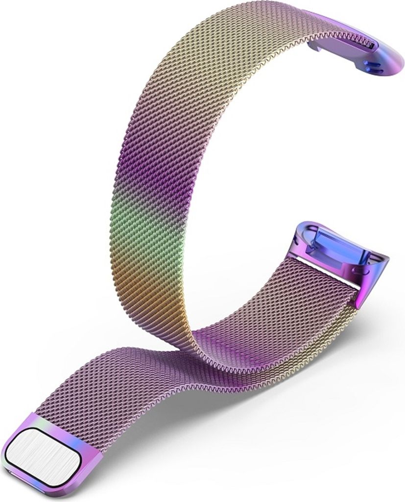 Pre Fitbit Charge 6 / 5 kovový oceľový náramok s Obrázok produktu 5