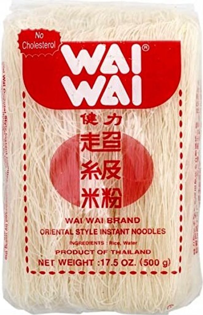 WAI WAI Reisnudeln Rice Vermicelli Oriental Style 0,5mm Produktbild 