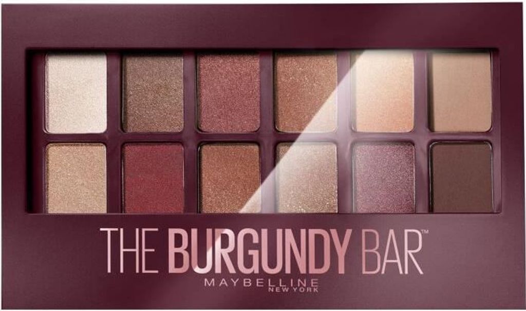 Maybelline New York The Burgundy Bar Eyeshadow Palette 04 Burgundy
