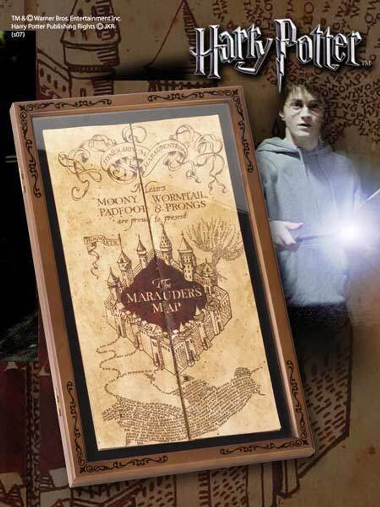 Noble Collection Günstige Karte Golden  Golden One Size Produktbild 