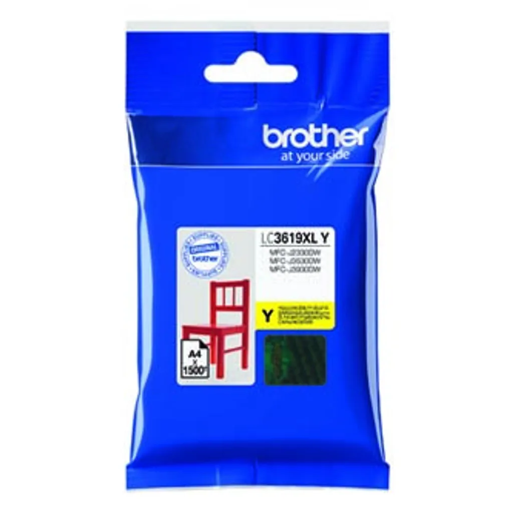 Brother LC-3619XLY Giallo Originale: Colori Brillanti per il tuo Business