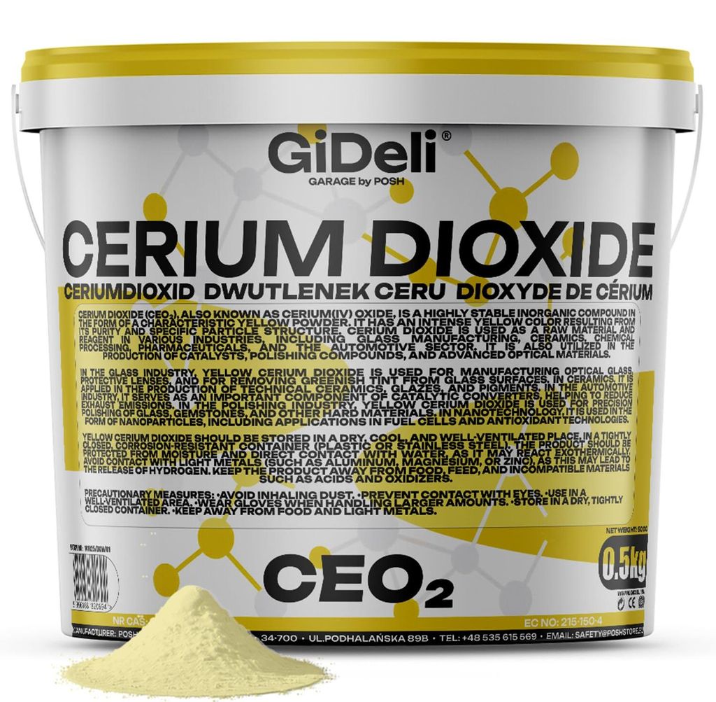 Ceriumoxid Glaspolitur 500g Ceroxid Kratzerentferner Produktbild 