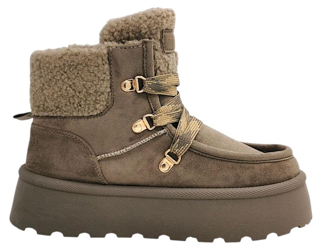 Tom Tailor  Damenschuhe Stiefel Schnürer Winterstiefel Produktbild 