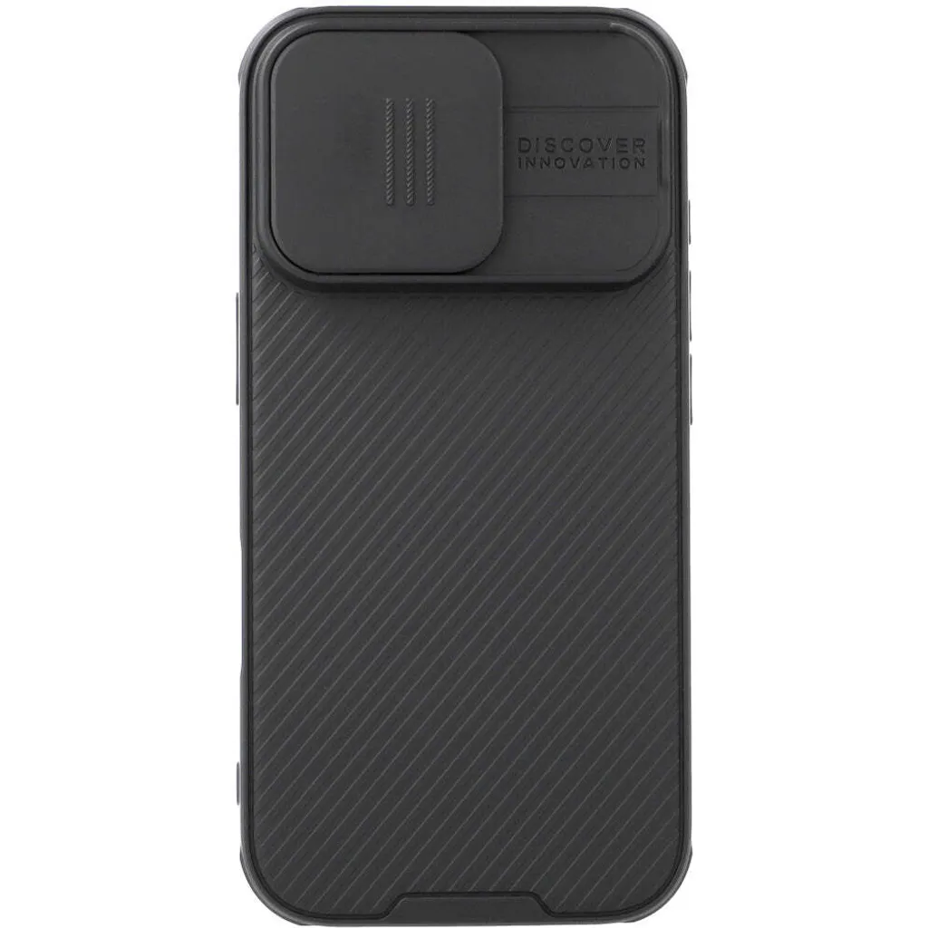 Custodia Nillkin CamShield Pro iPhone 16 Pro Nero - Protezione Fotocamera - 5
