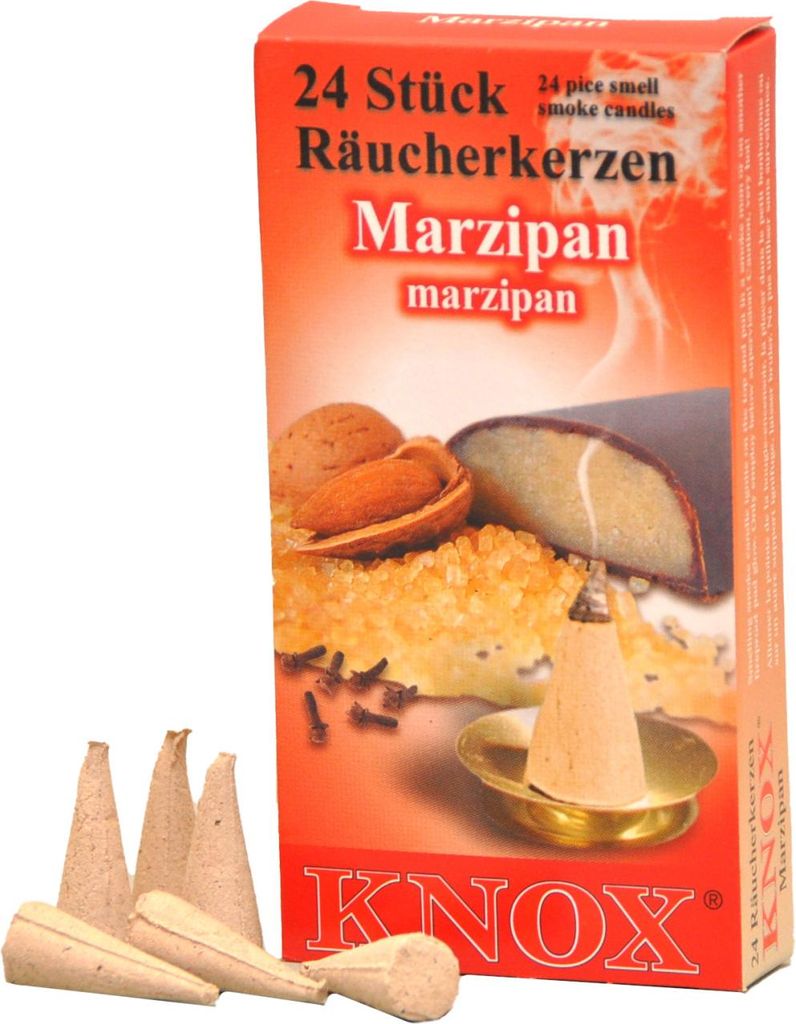 Knox Räucherkerzen - Marzipan 24 Stück Produktbild 