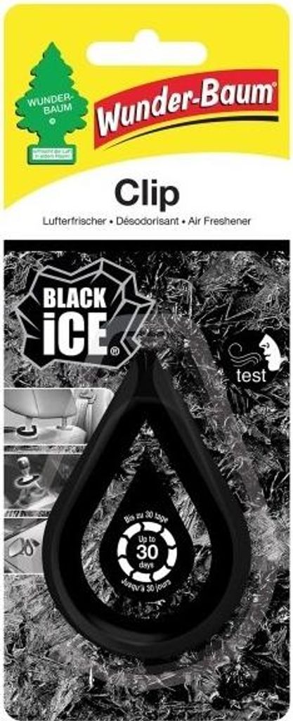 Wunder-Baum Black Ice, Czarny, Samochód, 1 szt. Zdjęcie produktu 