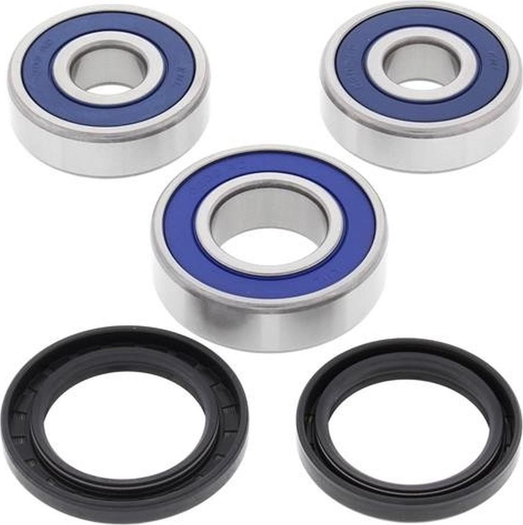 Radlager Satz mit Simmerring für Hinterrad Triumph Bonneville 800 T100 Baujahr 2003-2004 von All Balls Racing - Neu