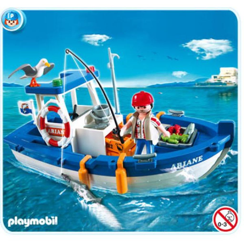 PLAYMOBIL vacances 5131 bateau de pêche Image du produit 