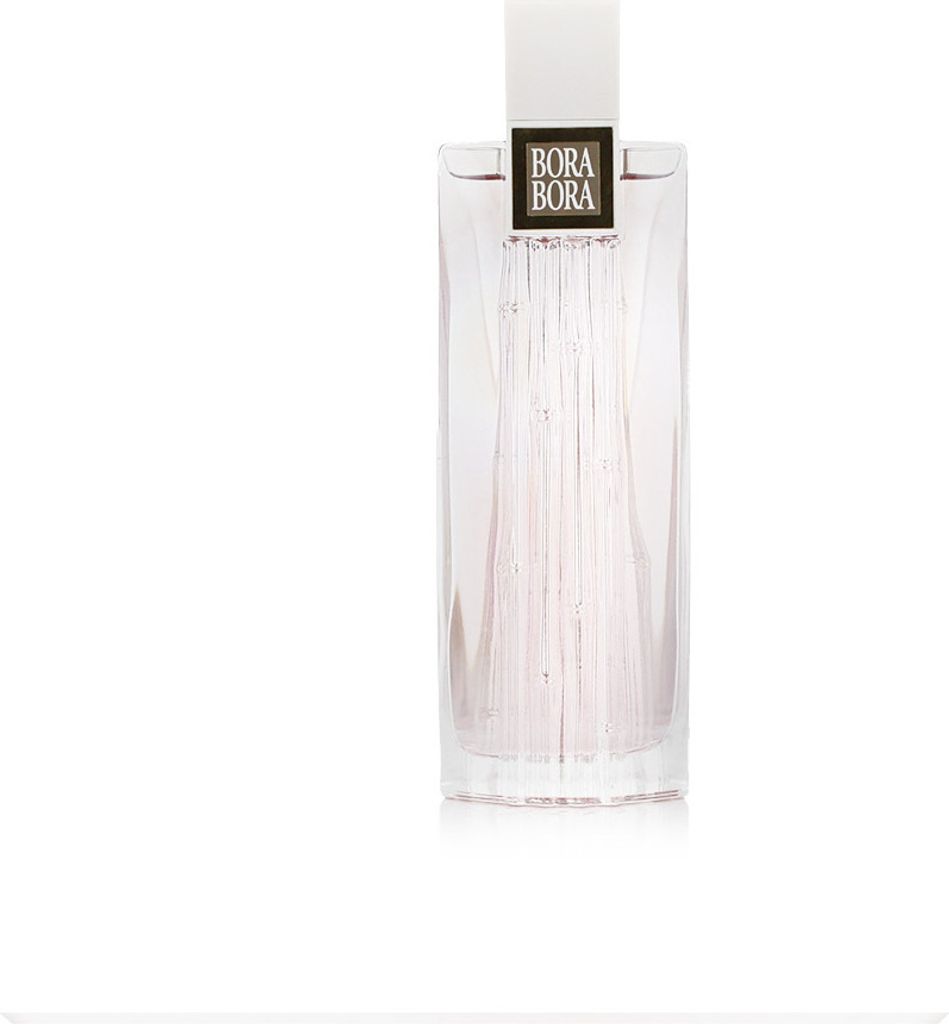 A bottle of perfume on a white background.