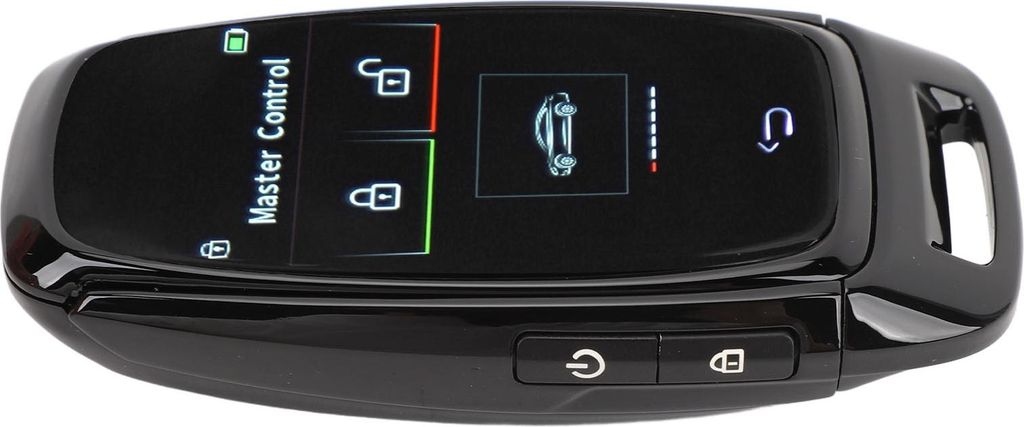 Intelligenter ferngesteuerter Autoschlüssel, 16 Sprachen, schlüsselloser Zugang, automatische Verriegelung, Austausch des LCD-Bildschirms für St...