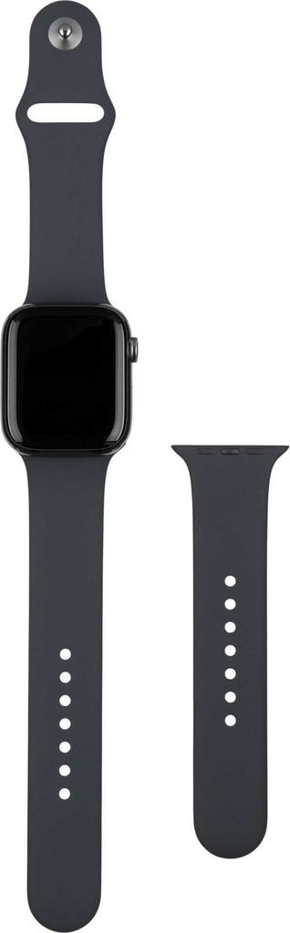 Apple Watch 8 Cell 45mm Edelst. Graphite/Midnight Sport Produktbild 6
