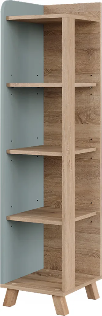 Meuble étroit salle de bain pour gagner de la place Vicco Karen Bleu